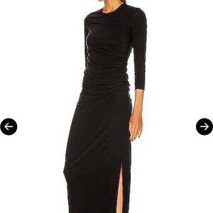 Helmut Lang Black Maxi Dress